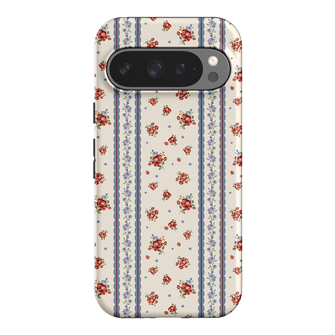Rose Stripe Printed Phone Cases Google Pixel 9 Pro / Armoured by Kasiags Art - The Dairy