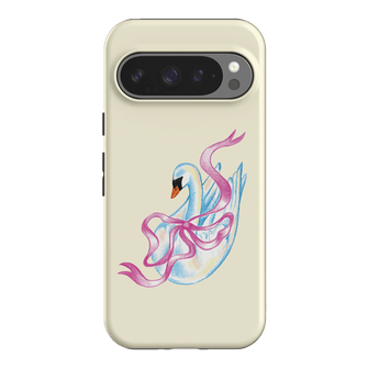 Satin Swan Printed Phone Cases Google Pixel 9 Pro / Armoured by Femke Studio - The Dairy