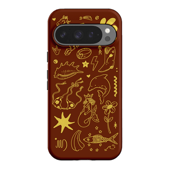 Spiced Cowboy Chocolate Printed Phone Cases Google Pixel 9 Pro / Armoured by Easty Beasty - The Dairy