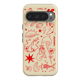 Spiced Cowboy Cream Printed Phone Cases Google Pixel 9 Pro / Armoured by Easty Beasty - The Dairy
