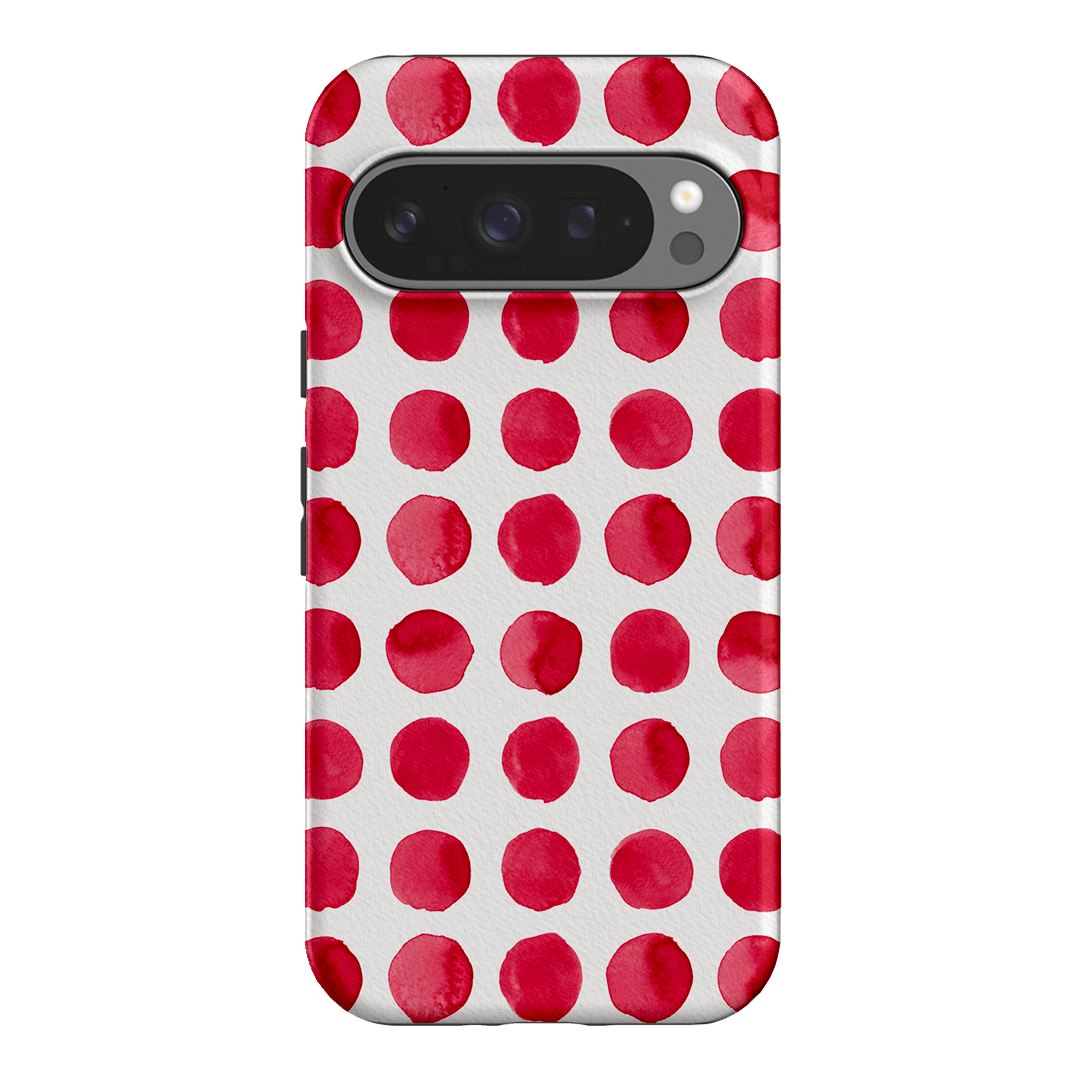 Spots in Red Printed Phone Cases by The Dairy - The Dairy