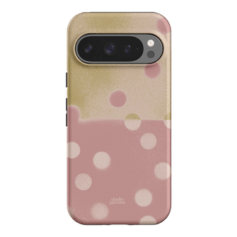 Strawberry Polka Dot Printed Phone Cases Google Pixel 9 Pro / Armoured by Jasmine Dowling - The Dairy