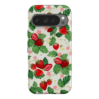 Strawberry Patch Printed Phone Cases Google Pixel 9 Pro / Armoured by Ellie Mae - The Dairy