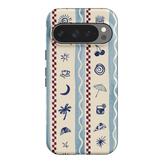 Summer Snacks Blue Printed Phone Cases Google Pixel 9 Pro / Armoured by Charlie Taylor - The Dairy