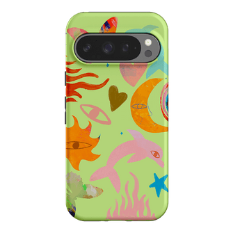 Tattoos Green Printed Phone Cases Google Pixel 9 Pro / Armoured by Kate Eliza - The Dairy