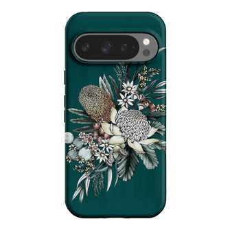 Teal Native Printed Phone Cases Google Pixel 9 Pro / Armoured by Typoflora - The Dairy