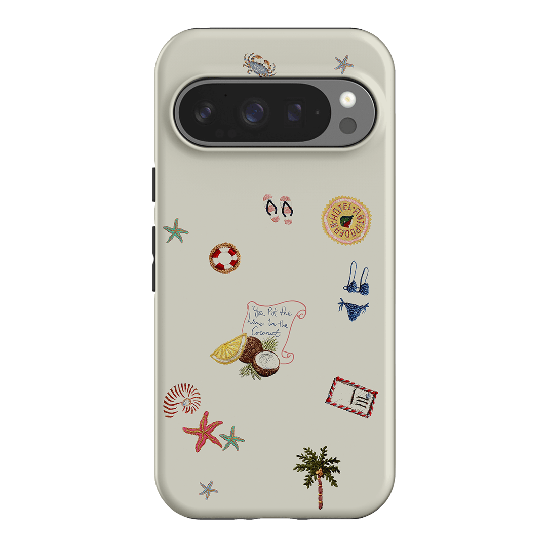 Vacay All Day Cream Printed Phone Cases by Antipodean - The Dairy