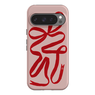 Valentine Ribbon Printed Phone Cases Google Pixel 9 Pro / Armoured by Jasmine Dowling - The Dairy