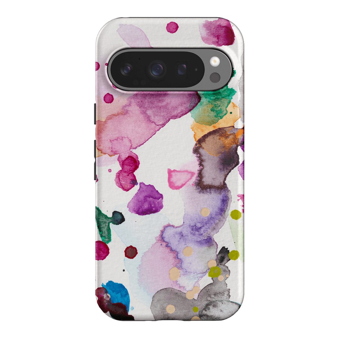Watercolour Palette Printed Phone Cases Google Pixel 9 Pro / Armoured by The Dairy - The Dairy