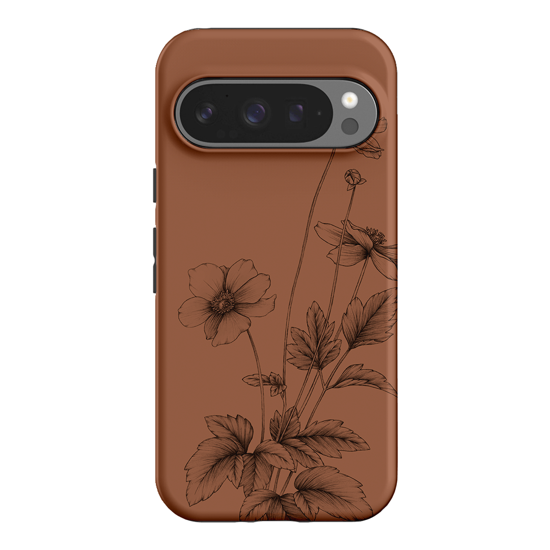 Windflowers Study Printed Phone Cases Google Pixel 9 Pro / Armoured by Typoflora - The Dairy
