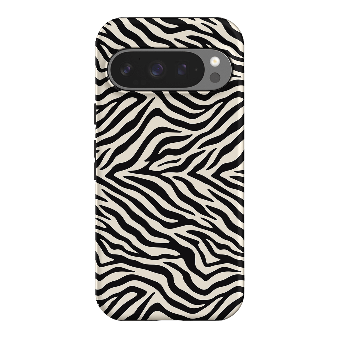 Zebra Ink Printed Phone Cases Google Pixel 9 Pro / Armoured by The Dairy - The Dairy