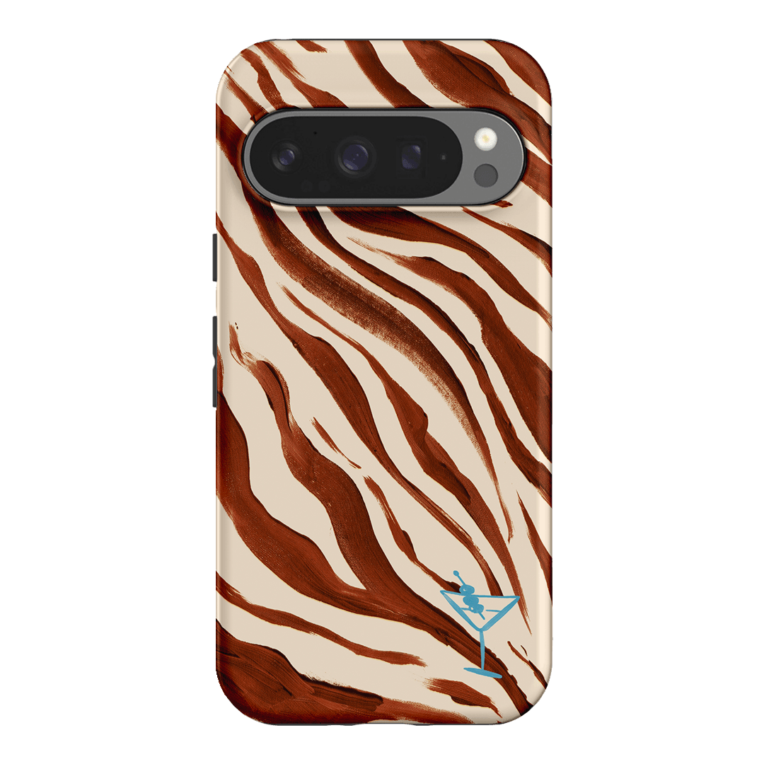 Zebra Tini Printed Phone Cases Google Pixel 9 Pro / Armoured by Charlie Taylor - The Dairy