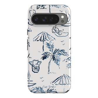 Balmy Blue Printed Phone Cases Google Pixel 9 Pro XL / Armoured by Cass Deller - The Dairy