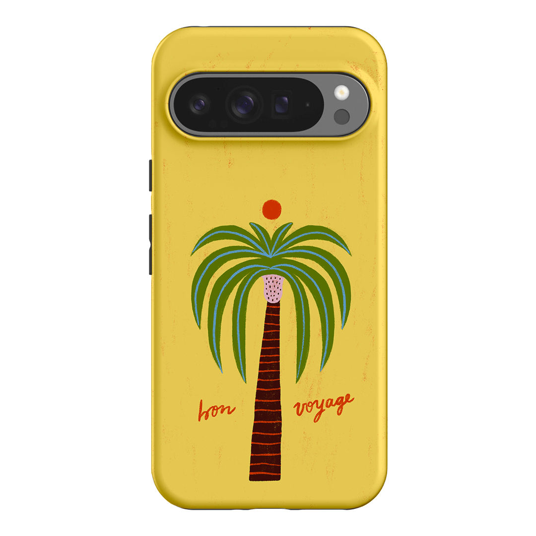 Bon Voyage Yellow Printed Phone Cases Google Pixel 9 Pro XL / Armoured by Marie Faurrite - The Dairy