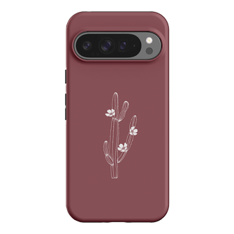 Cactus Flower Printed Phone Cases Google Pixel 9 Pro XL / Armoured by Typoflora - The Dairy