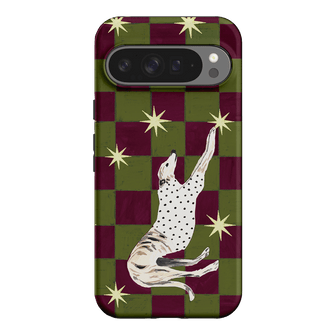 Check Greyhound Green Printed Phone Cases Google Pixel 9 Pro XL / Armoured by Lisa Hu - The Dairy