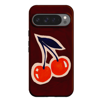 Cherries Printed Phone Cases Google Pixel 9 Pro XL / Armoured by Studio Bon - The Dairy