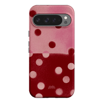 Cherry Polka Dot Printed Phone Cases Google Pixel 9 Pro XL / Armoured by Jasmine Dowling - The Dairy