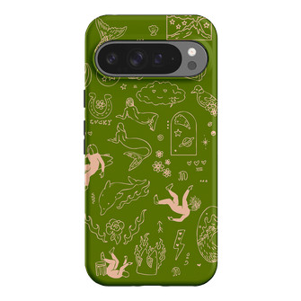 Easty Flash Green Printed Phone Cases Google Pixel 9 Pro XL / Armoured by Easty Beasty - The Dairy