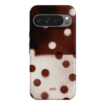 Espresso Polka Dot Printed Phone Cases Google Pixel 9 Pro XL / Armoured by Jasmine Dowling - The Dairy
