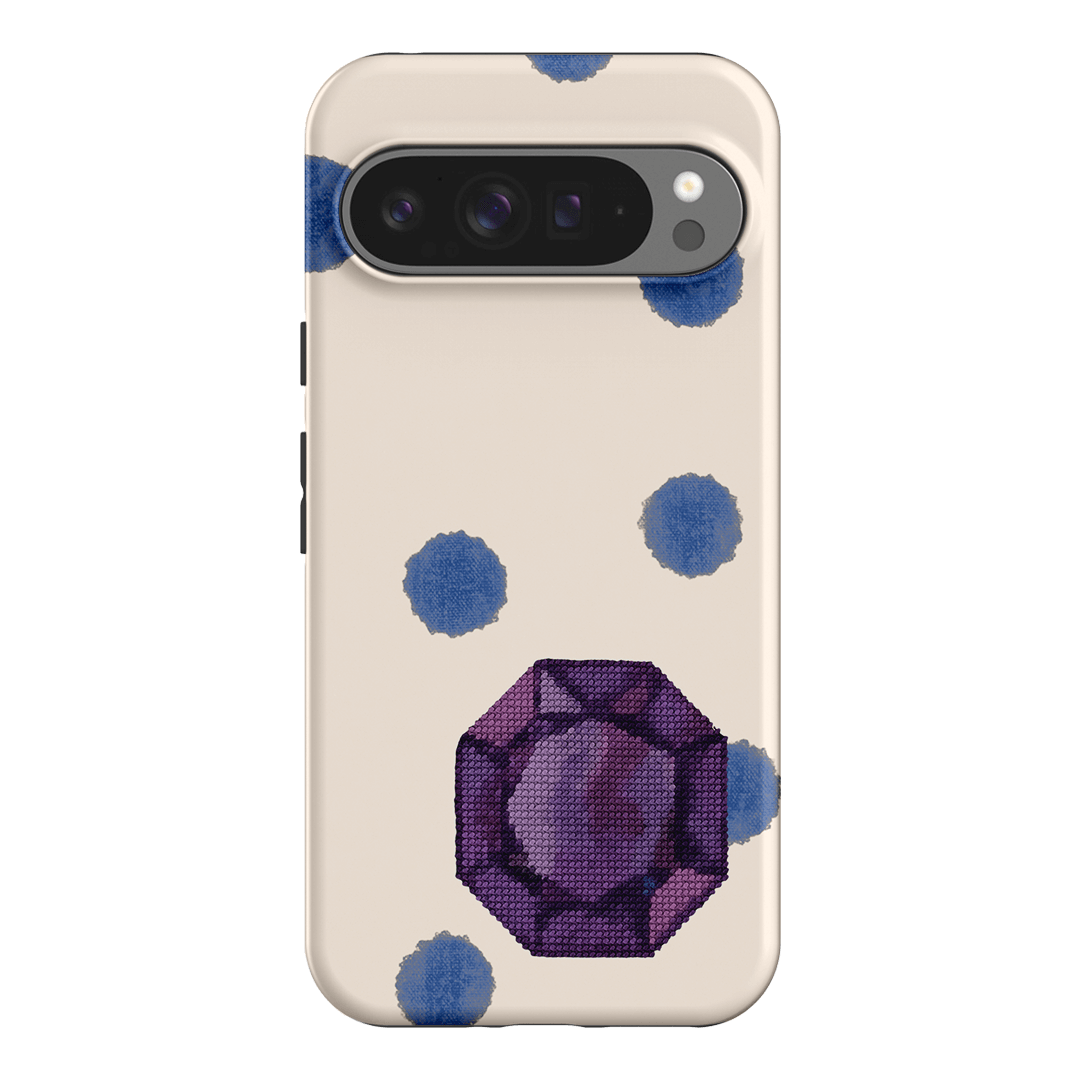 February Amethyst Printed Phone Cases Google Pixel 9 Pro XL / Armoured by Joiana - The Dairy