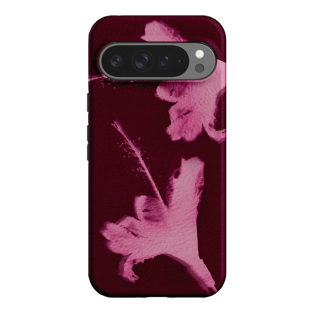 Hibiscus Glow Printed Phone Cases Google Pixel 9 Pro XL / Armoured by Sally Hungerford - The Dairy