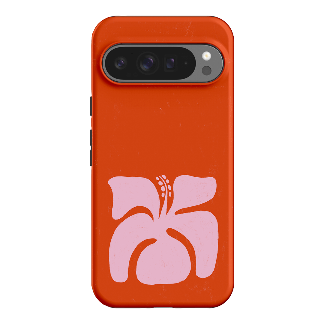 Hibiscus Crush Printed Phone Cases Google Pixel 9 Pro XL / Armoured by Marie Faurrite - The Dairy