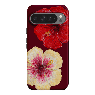 Hibiscus Flower Printed Phone Cases Google Pixel 9 Pro XL / Armoured by BG. Studio - The Dairy
