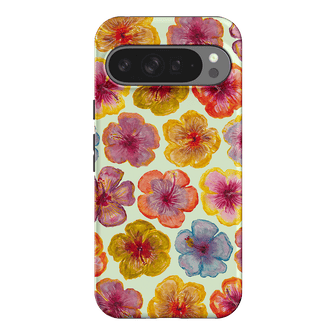 Hibiscus Holiday Sorbet Printed Phone Cases Google Pixel 9 Pro XL / Armoured by BG. Studio - The Dairy
