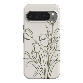 Inked Tulips Printed Phone Cases Google Pixel 9 Pro XL / Armoured by Typoflora - The Dairy