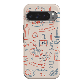 Italian Fare Printed Phone Cases Google Pixel 9 Pro XL / Armoured by Phthalo Ruth - The Dairy