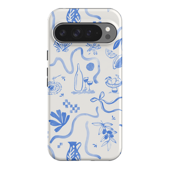 Mediterranean Wave Printed Phone Cases Google Pixel 9 Pro XL / Armoured by Charlie Taylor - The Dairy