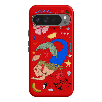 Mermaid Salad Scarlet Printed Phone Cases Google Pixel 9 Pro XL / Armoured by Easty Beasty - The Dairy