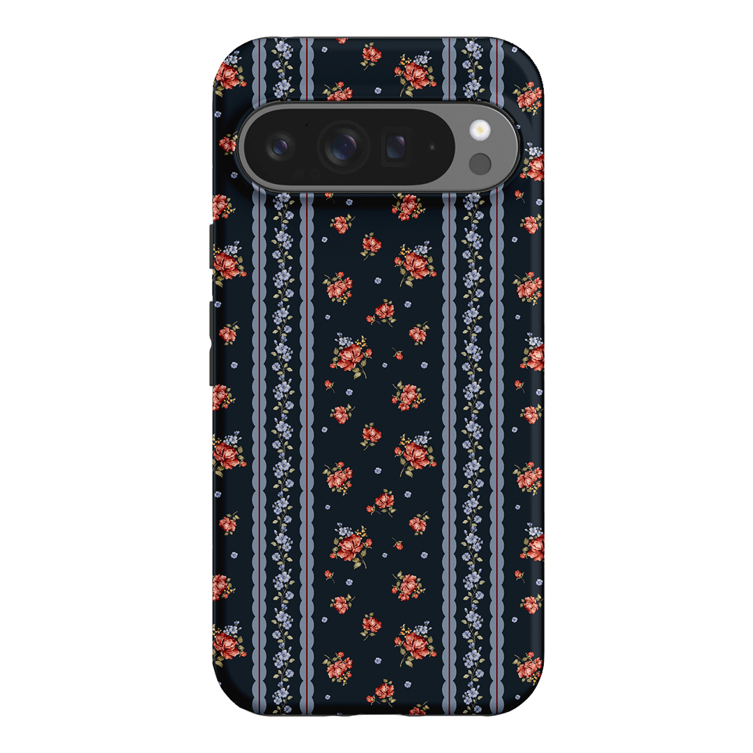 Midnight Stripe Printed Phone Cases Google Pixel 9 Pro XL / Armoured by Kasiags Art - The Dairy