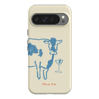 Mootini Blue Printed Phone Cases by Phthalo Ruth - The Dairy