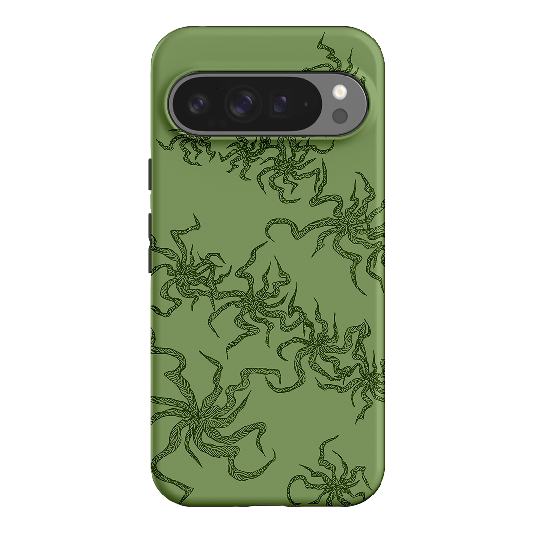 Night Moss Printed Phone Cases Google Pixel 9 Pro XL / Armoured by Stormi Bree - The Dairy