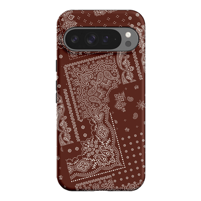 Paisley Cinnamon Printed Phone Cases Google Pixel 9 Pro XL / Armoured by The Dairy - The Dairy