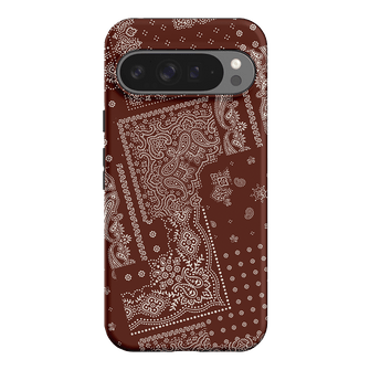 Paisley Cinnamon Printed Phone Cases Google Pixel 9 Pro XL / Armoured by The Dairy - The Dairy