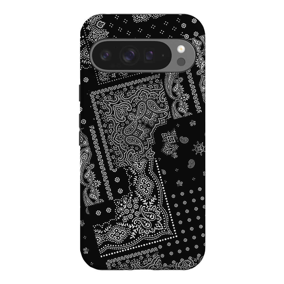 Paisley Noir Printed Phone Cases Google Pixel 9 Pro XL / Armoured by The Dairy - The Dairy