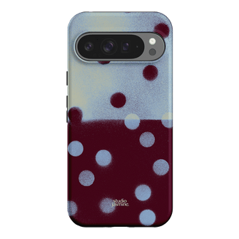 Plum Polka Dot Printed Phone Cases Google Pixel 9 Pro XL / Armoured by Jasmine Dowling - The Dairy