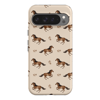 Running Horse Printed Phone Cases Google Pixel 9 Pro XL / Armoured by Kasiags Art - The Dairy