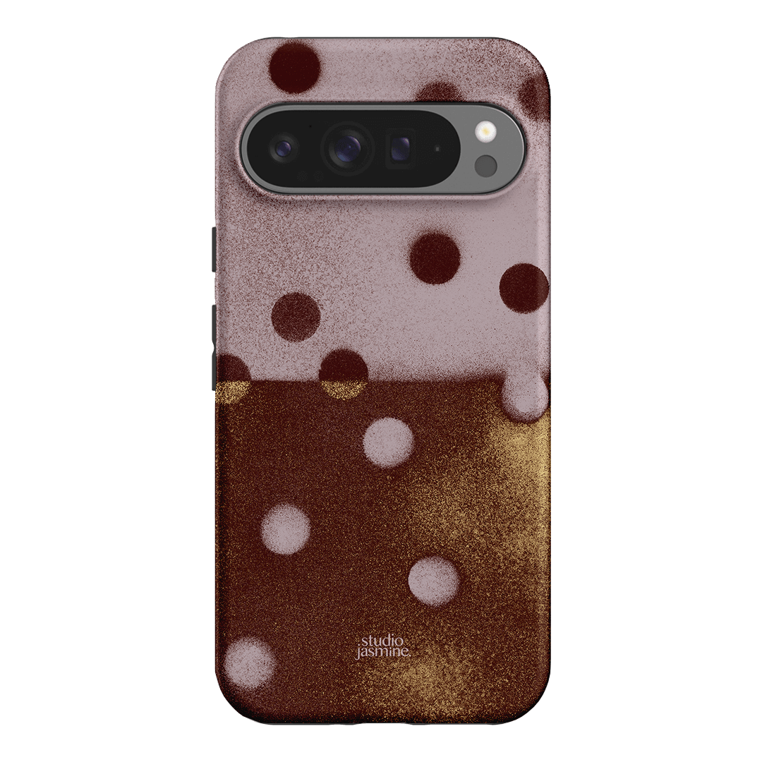 Rust Polka Dot Printed Phone Cases Google Pixel 9 Pro XL / Armoured by Jasmine Dowling - The Dairy