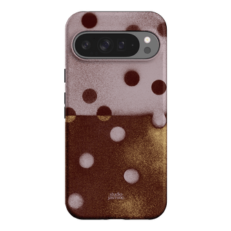 Rust Polka Dot Printed Phone Cases Google Pixel 9 Pro XL / Armoured by Jasmine Dowling - The Dairy