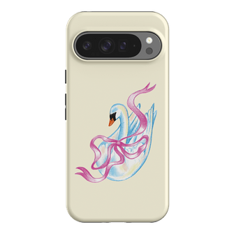 Satin Swan Printed Phone Cases Google Pixel 9 Pro XL / Armoured by Femke Studio - The Dairy