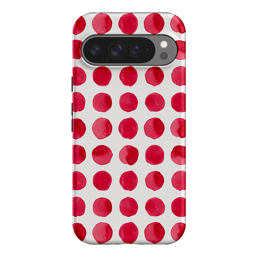 Spots in Red Printed Phone Cases by The Dairy - The Dairy
