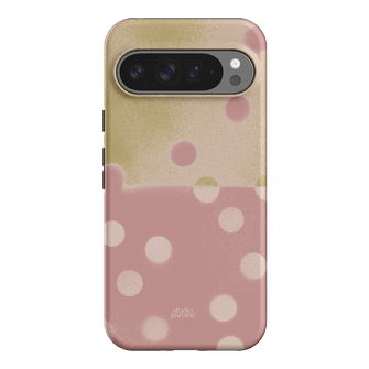 Strawberry Polka Dot Printed Phone Cases Google Pixel 9 Pro XL / Armoured by Jasmine Dowling - The Dairy