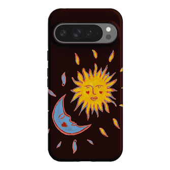 Sun & Moon Plum Printed Phone Cases Google Pixel 9 Pro XL / Armoured by BG. Studio - The Dairy