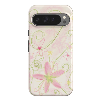 Swirl Pink Printed Phone Cases Google Pixel 9 Pro XL / Armoured by Kayla Carr - The Dairy