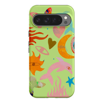 Tattoos Green Printed Phone Cases Google Pixel 9 Pro XL / Armoured by Kate Eliza - The Dairy