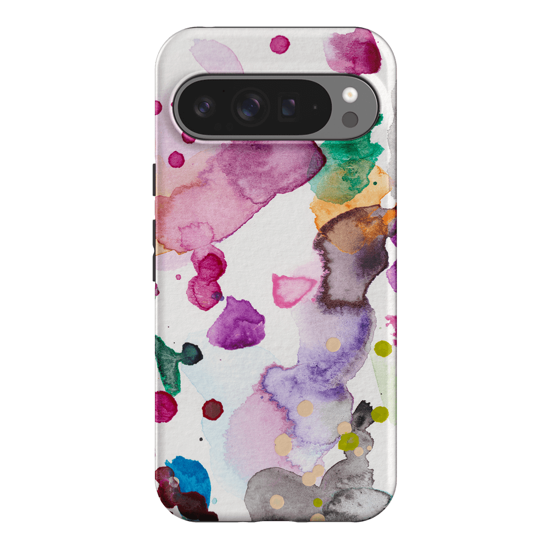 Watercolour Palette Printed Phone Cases Google Pixel 9 Pro XL / Armoured by The Dairy - The Dairy